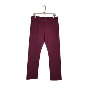 Vineyard Vines Slim Fit Chino Pants Wine